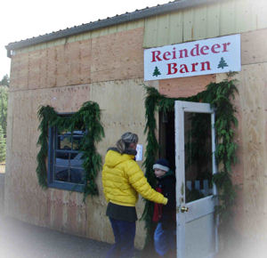 Reindeer Barn at Loch Lolly