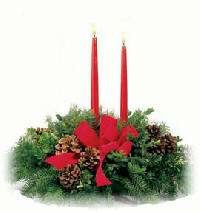 18 Inch Centerpiece- 2 Candles